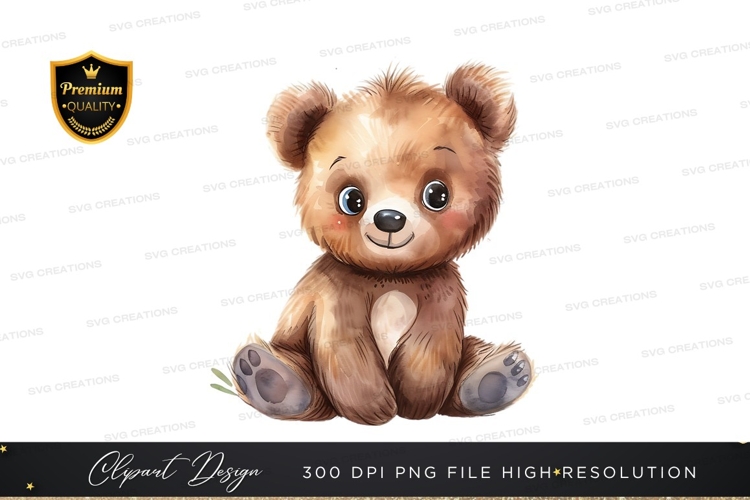 Bear Clipart Image 6