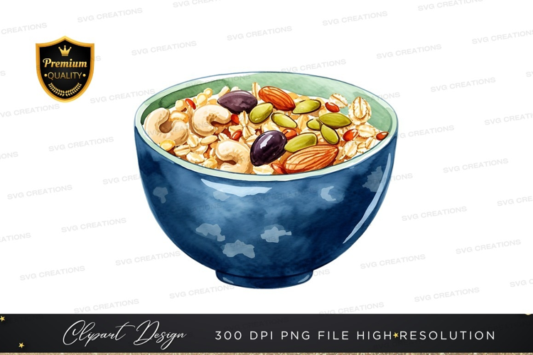 Healthy granola mix