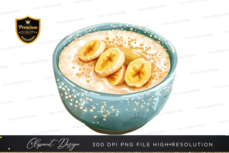 Healthy breakfast smoothie bowl