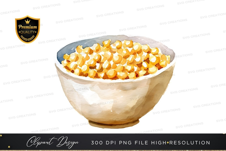 Bowl of popcorn