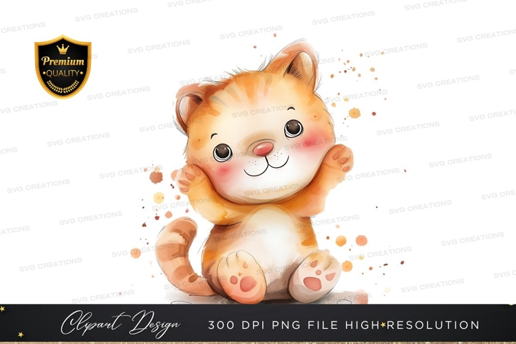 Kitten Clipart Image 14