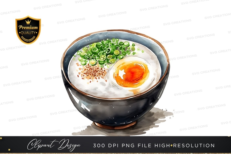 Delicious ramen bowl