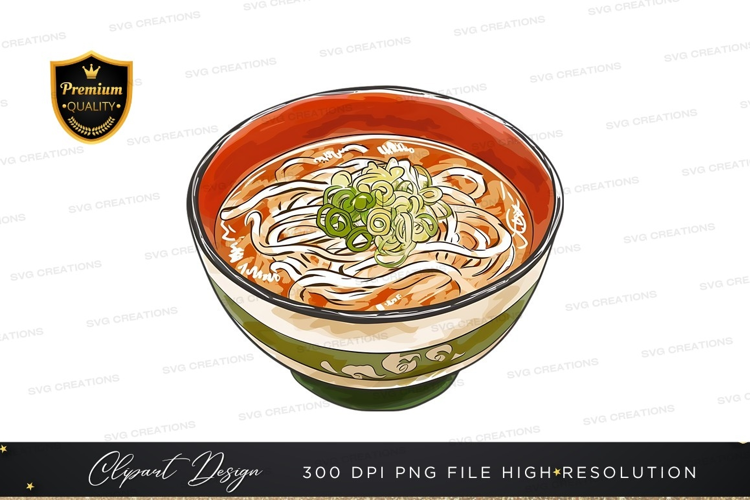 Bowl of noodle soup