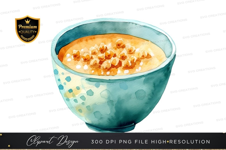 Bowl Clipart Image 13