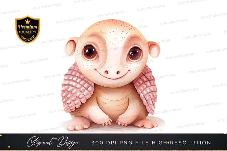 Armadillo Clipart Image 8