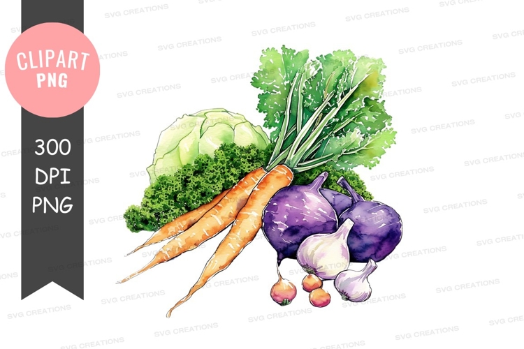 Fresh vegetables clipart png