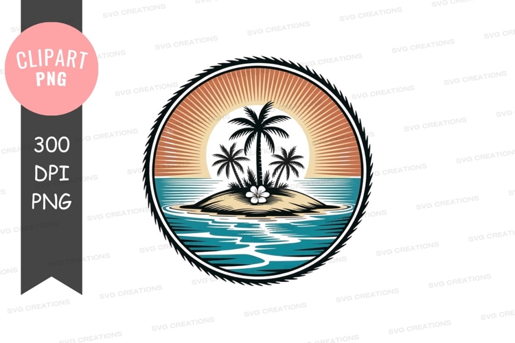 Palm Trees Clipart Image 8