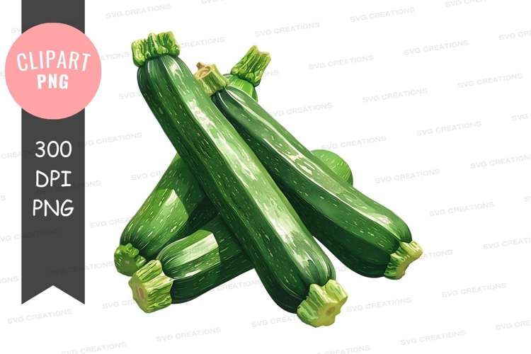 Zucchini Clipart Image 6