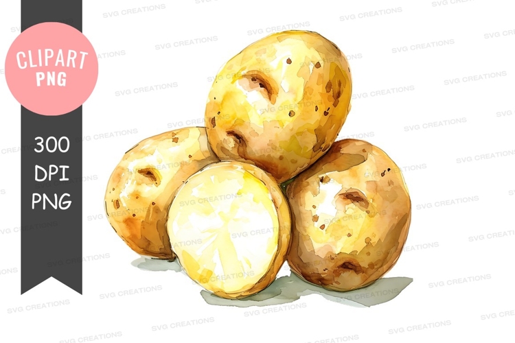 Baked potatoes clipart png