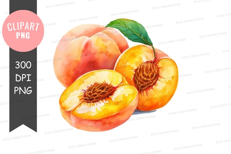 Peaches Clipart Image 5