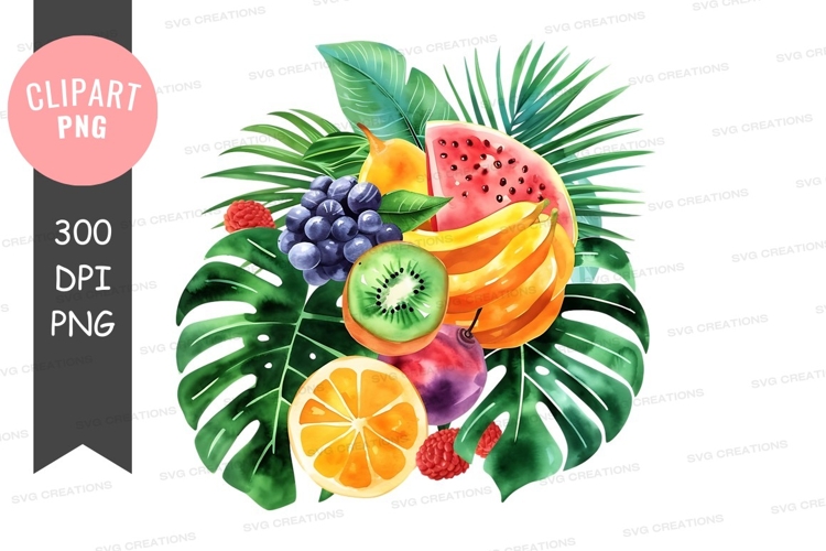 Peach Clipart Image 4