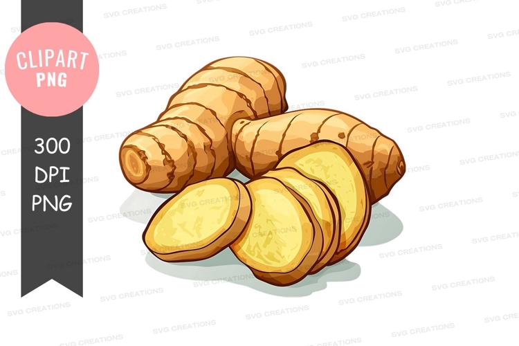 Fresh ginger clipart png