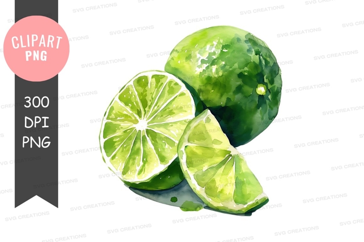 Fresh lime clipart png