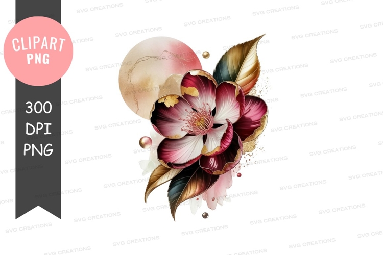 Elegant floral illustration