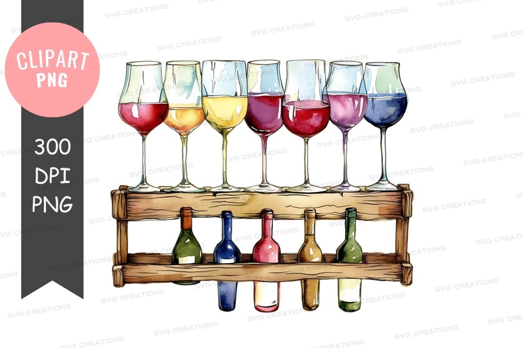 Wine Glasses Clipart Image 14