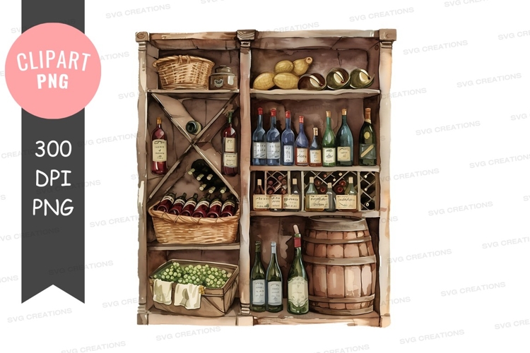 Wine Clipart Image 4