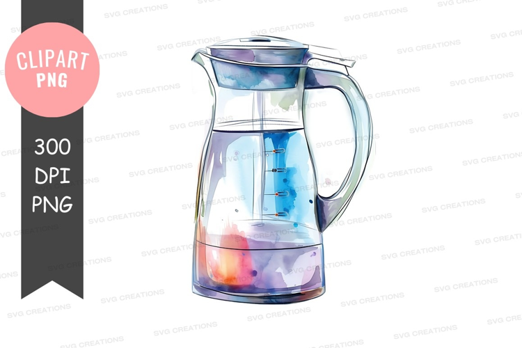 Water pitcher with infused fruits