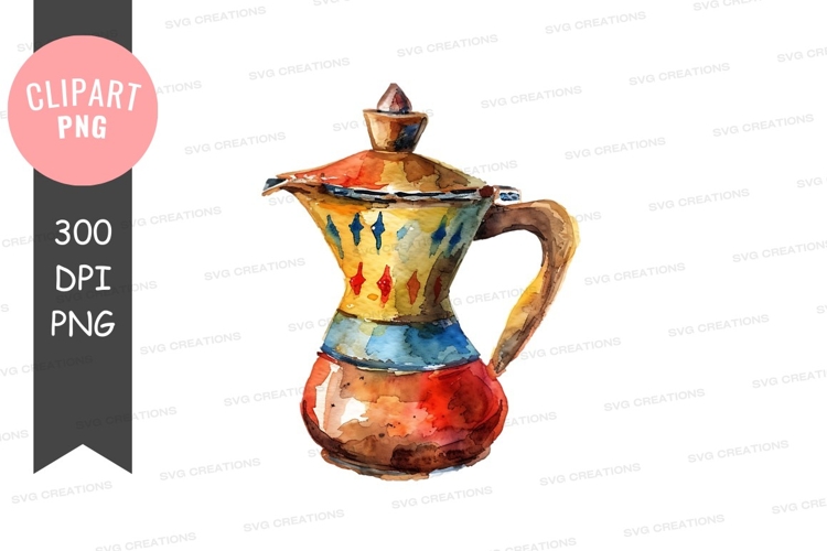 Teapot Clipart Image 10