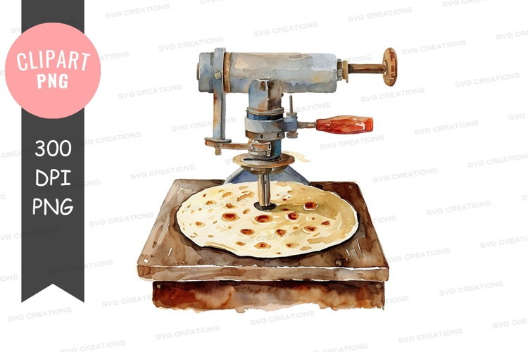 Vintage tortilla press