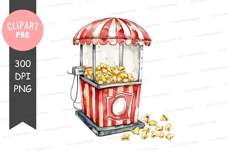 Popcorn Illustration Image 7