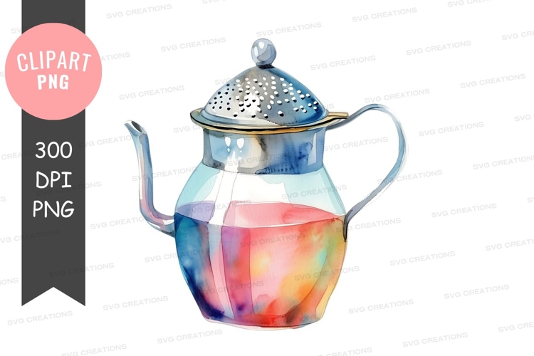 Teapot Clipart Image 4