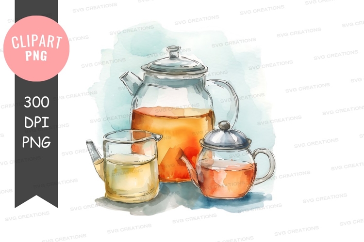 Teapot Clipart Image 2