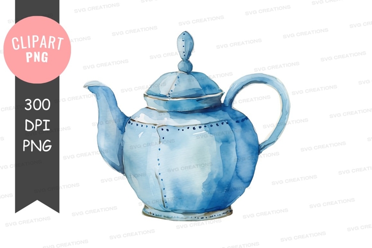Teapot Clipart Image 2