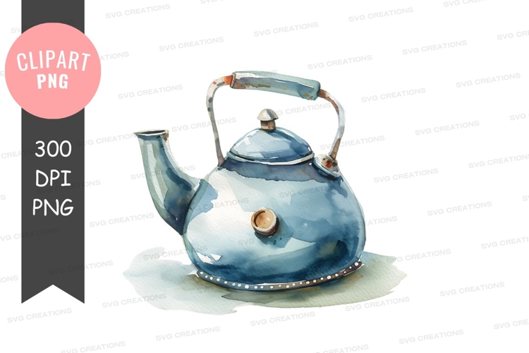 Teapot Clipart Image 24