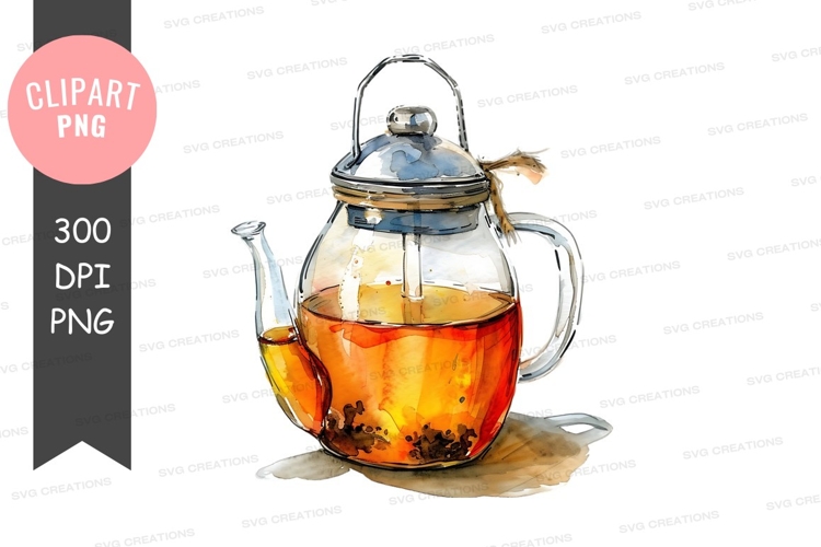 Teapot Clipart Image 5