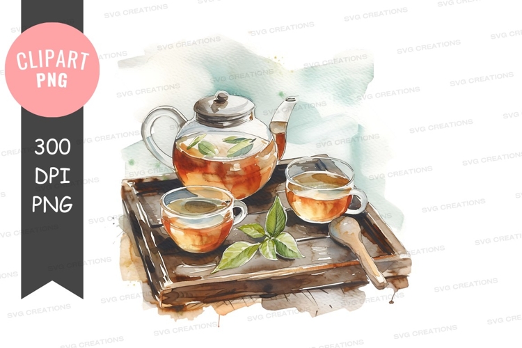 Teapot Clipart Image 21
