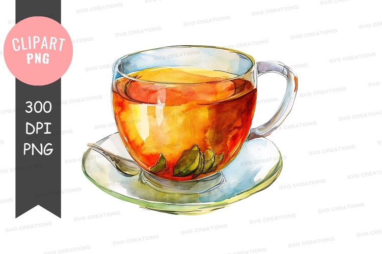 Steaming cup of tea