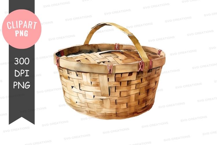 Picnic Basket Clipart Image 5