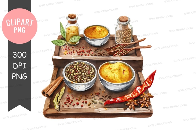 Spices Clipart Image 20