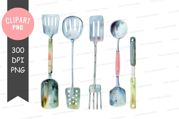 Kitchen Utensils Clipart Image 21
