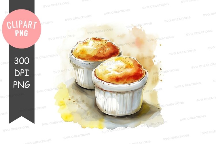 Delicious creamy souffle example image 1