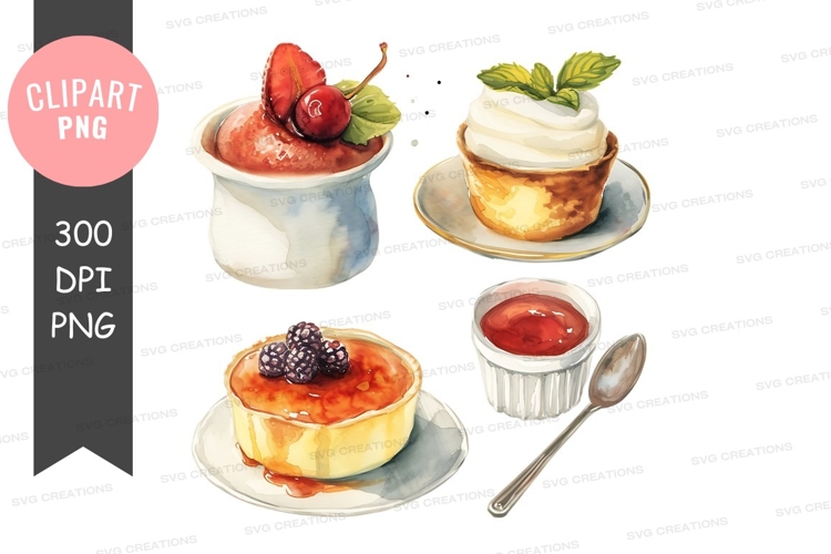 Desserts Clipart Image 21