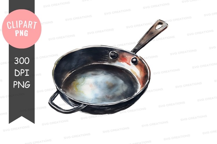 Frying Pan Clipart Image 14