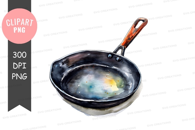 Frying Pan Clipart Image 12