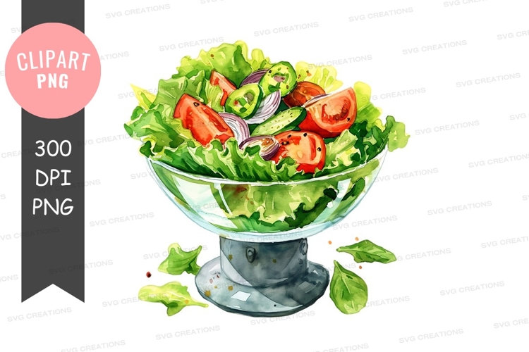 Salad Clipart Image 4