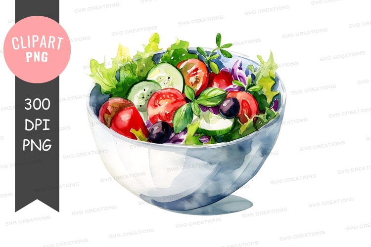 Fresh salad in a bowl