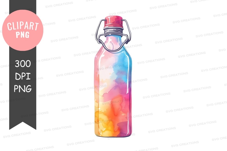 Water Bottle Clipart Image 23