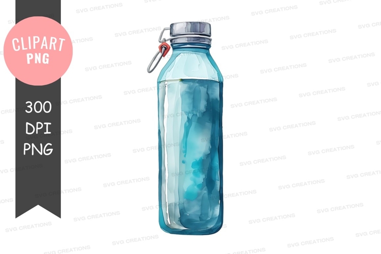 Water Bottle Clipart Image 5