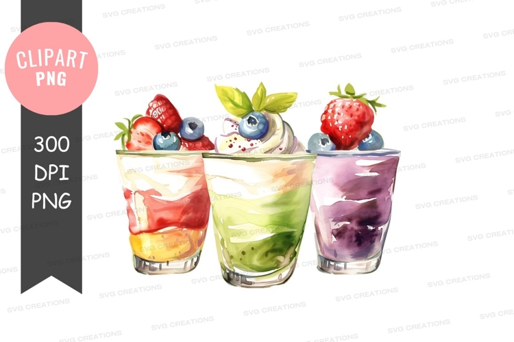 Smoothies Clipart Image 16