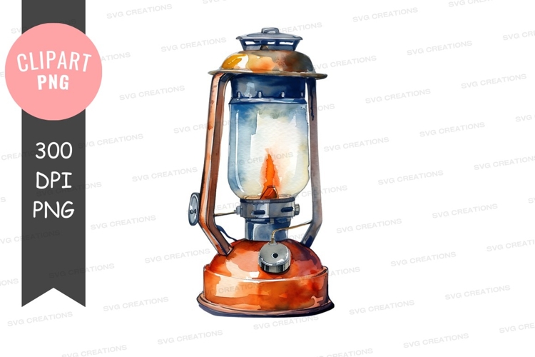 Vintage camping lantern