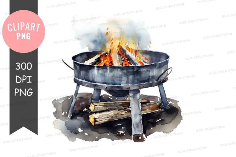 Fire Pit Clipart Image 8