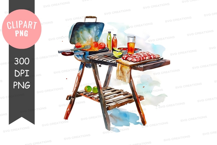 Summer bbq clip art