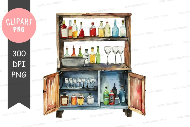 Home bar setup