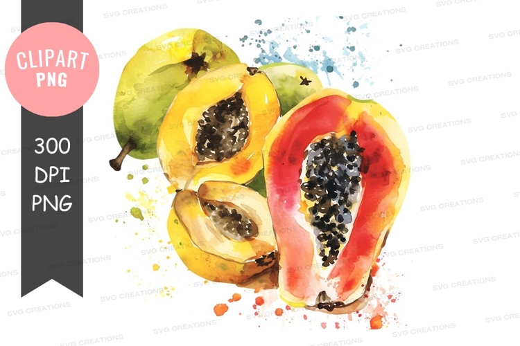 Watercolor Paint Clipart Image 24