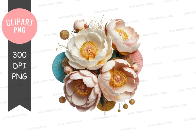 White Flowers Png Image 16