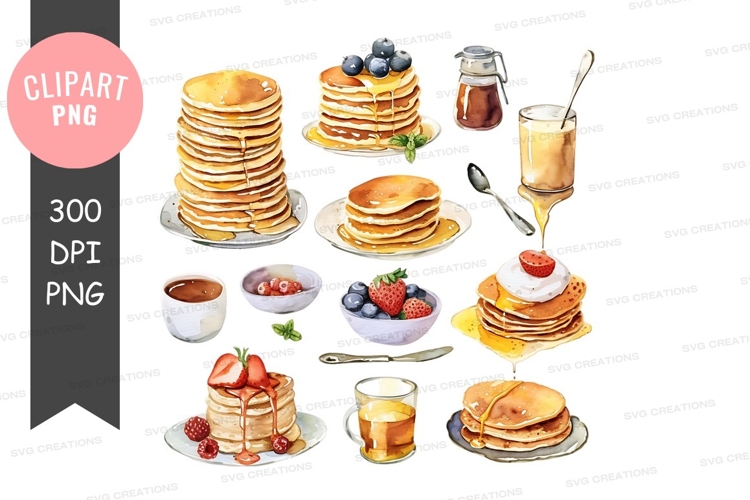 Pancake Clipart Image 5